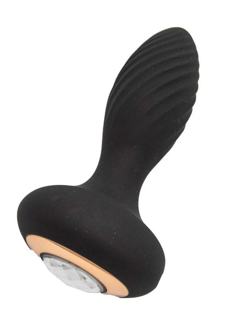 Goddess Diamond Vibrating Rechargeable Plug - Image 2