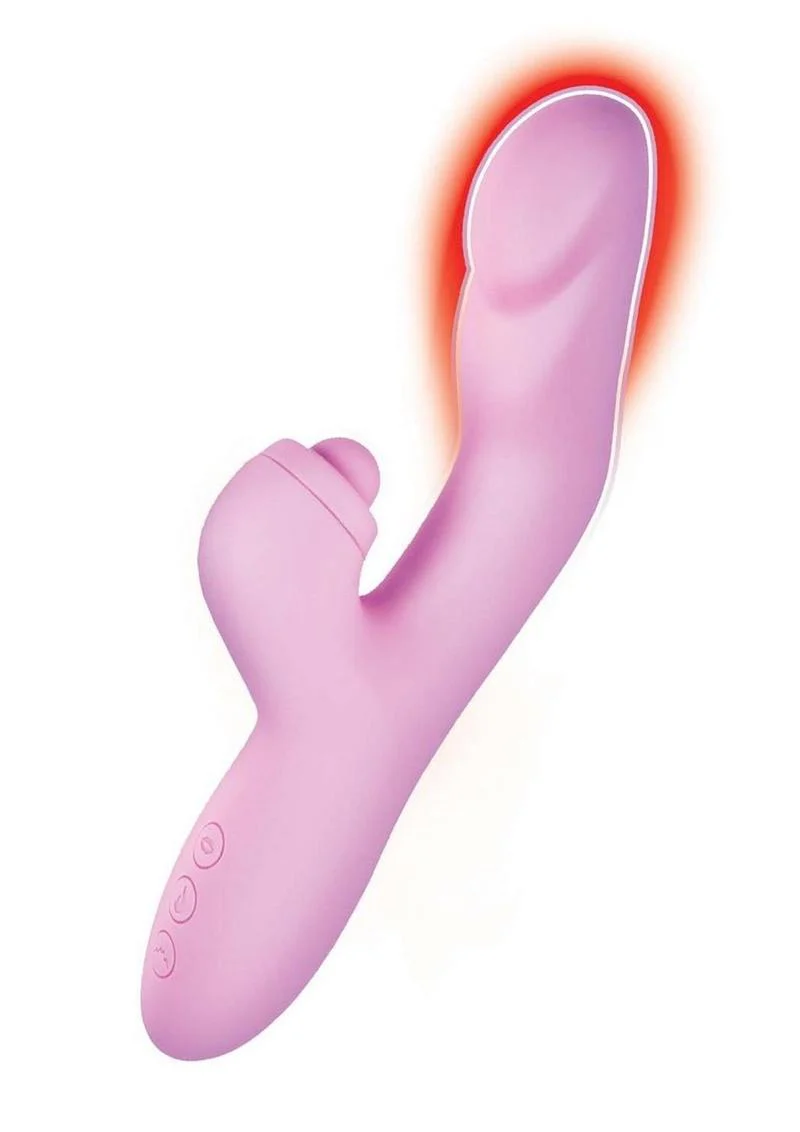 Goddess Heat-Up Tapping Rabbit Vibrator - Image 3