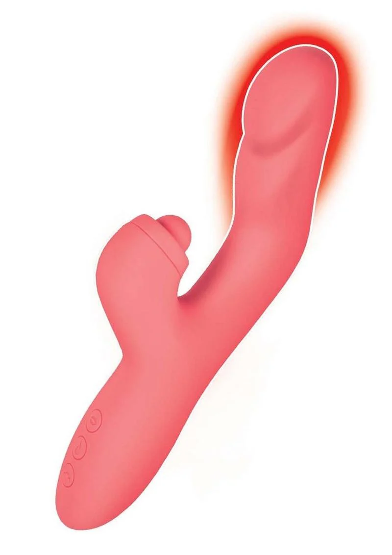 Goddess Heat-Up Tapping Rabbit Vibrator - Image 6