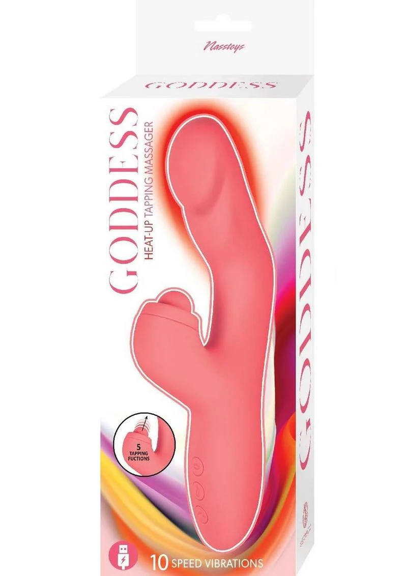 Goddess Heat-Up Tapping Rabbit Vibrator - Image 8