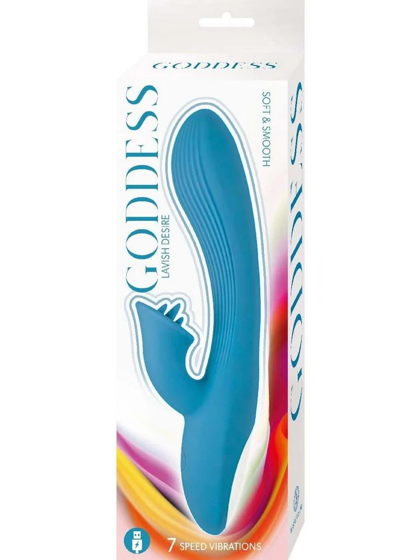 Goddess Lavish Desire Rechargeable Dual-Stimulation Vibrator - Image 8