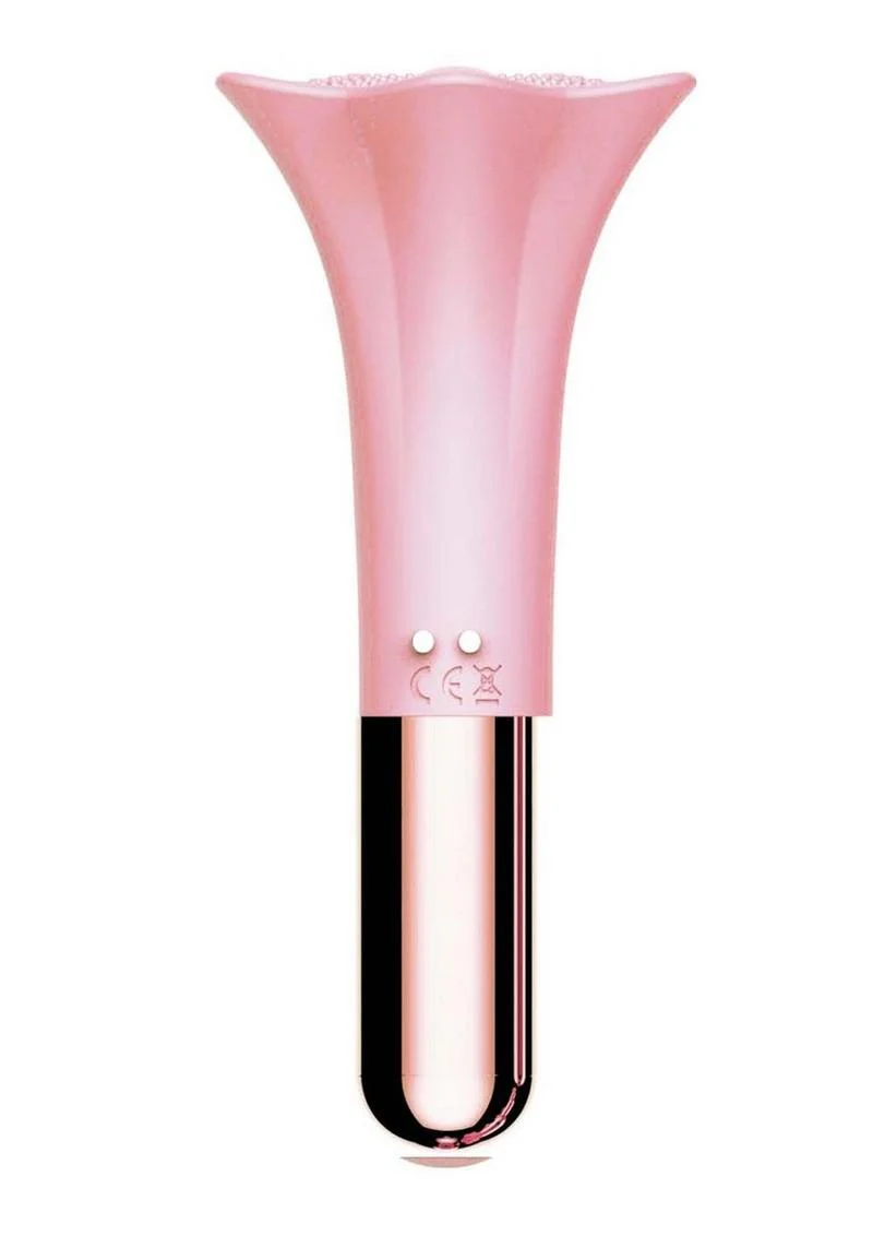 Goddess Pink Lily Rechargeable Silicone Massager - Image 3