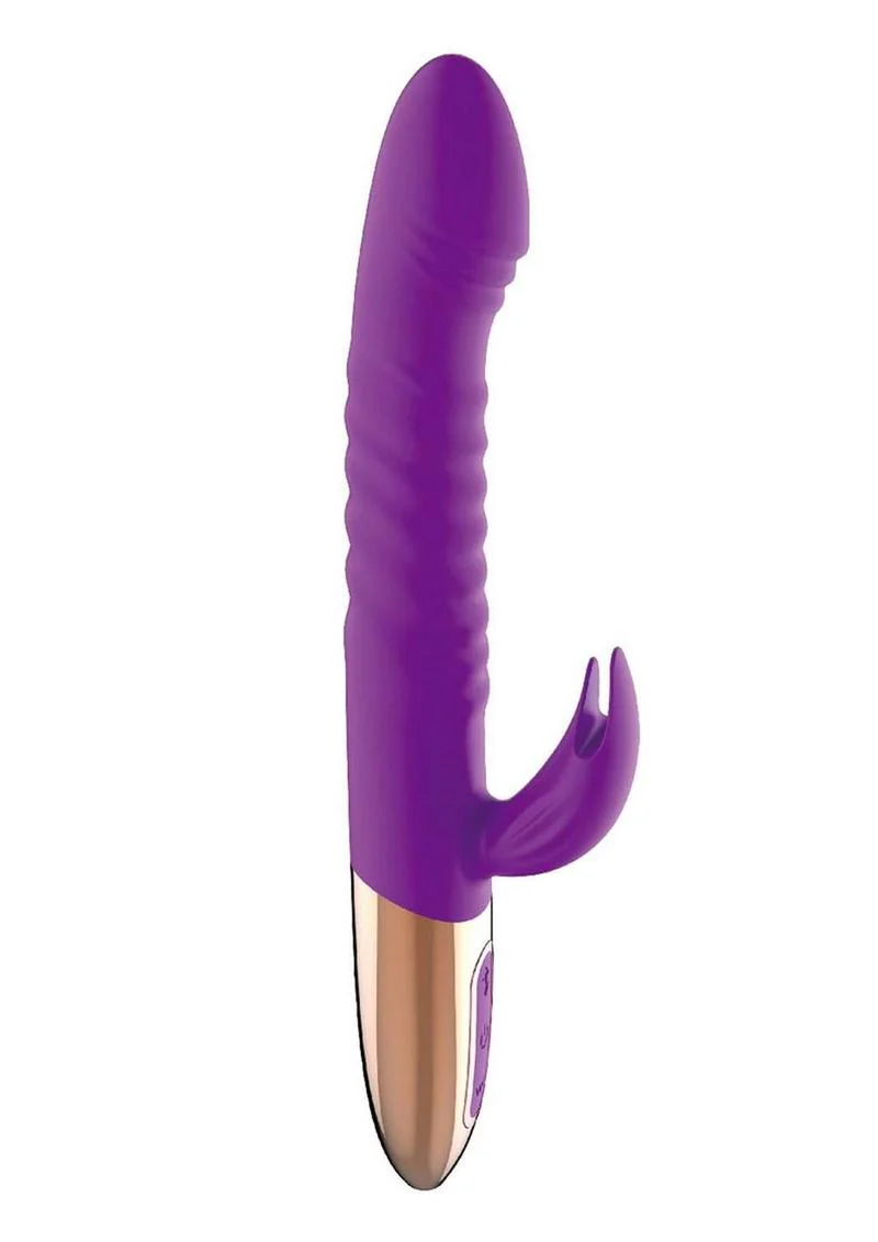Goddess Thrusting Delight Recharge Rabbit Vibrator - Image 5
