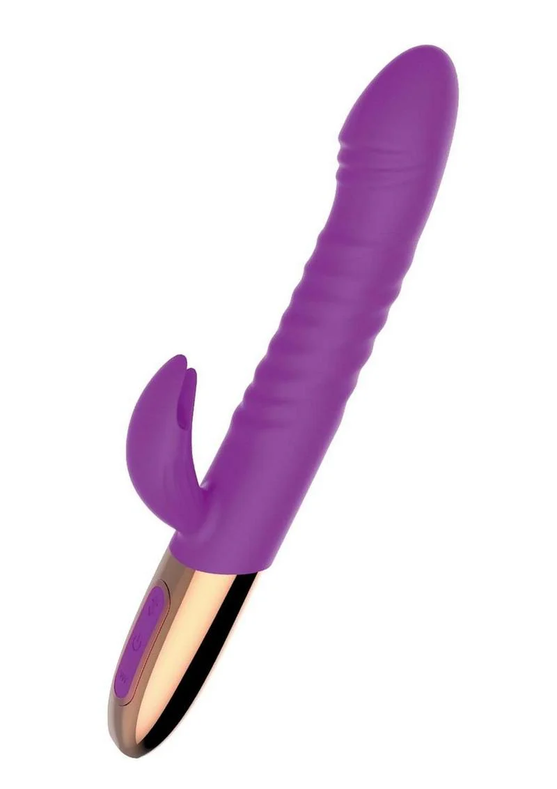 Goddess Thrusting Delight Recharge Rabbit Vibrator - Image 7