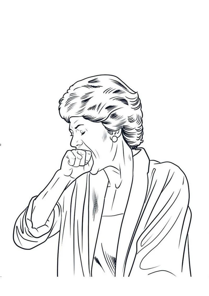 Golden GILFs Adult Parody Coloring Book - Image 4