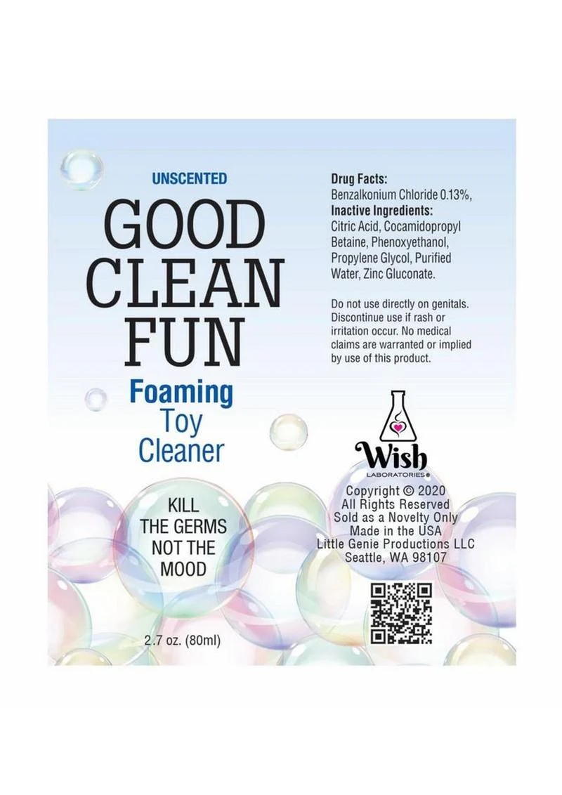 Good Clean Fun Foaming Toy Cleaner - Image 2