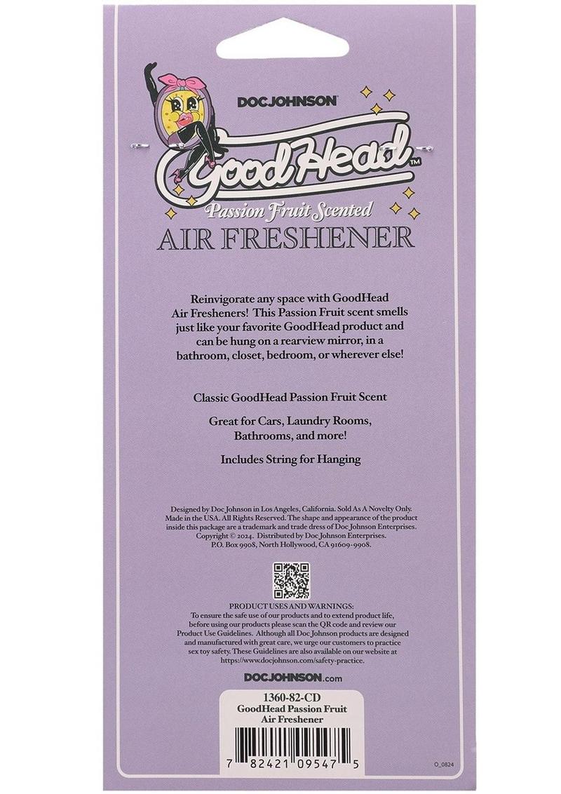 Good Head Air Freshener Passion Fruit Scented - Image 3