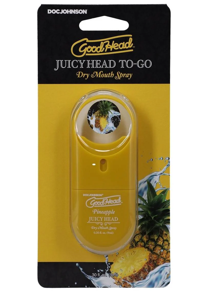 Good Head Juicy Head To Go Dry Mouth Spray Pineapple - Image 3