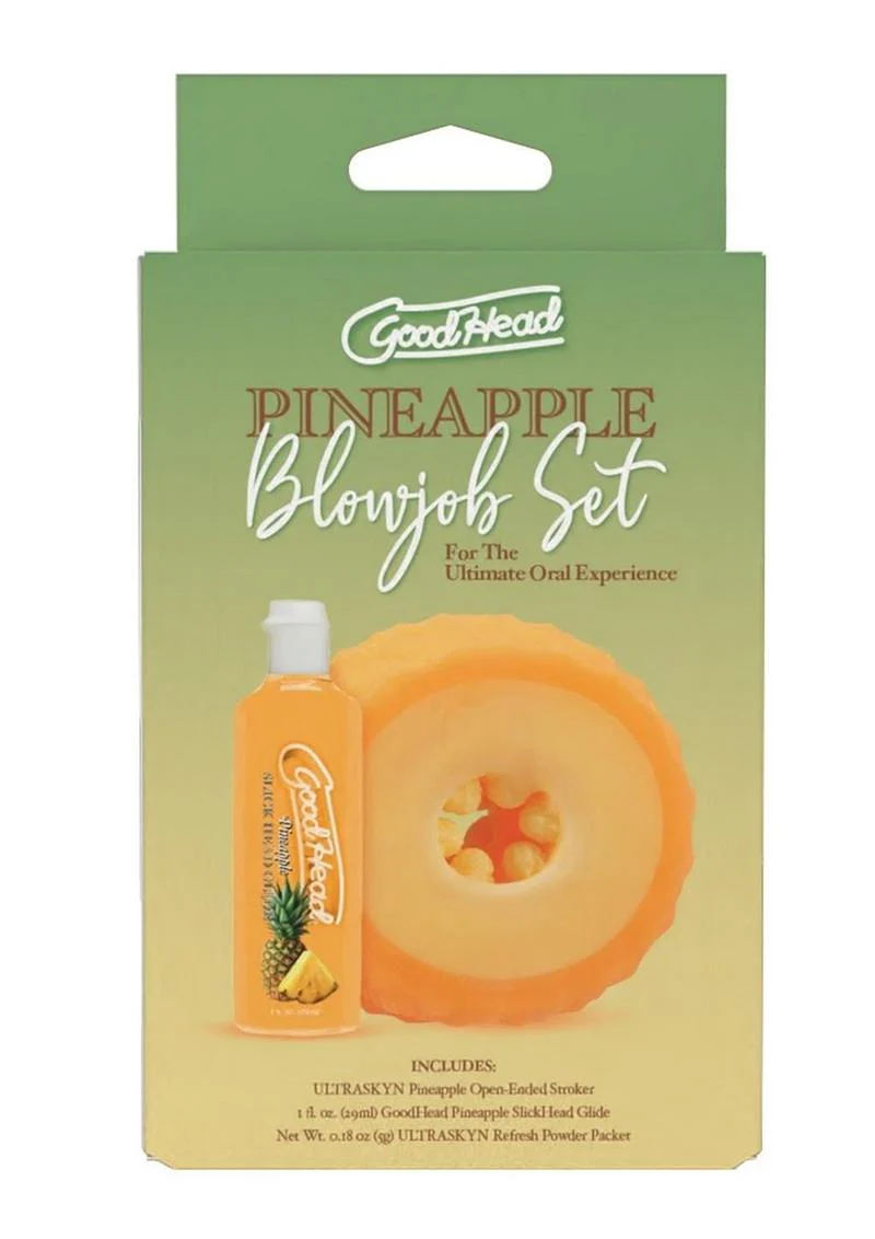 Good Head Pineapple Blowjob Set Oral Experience Kit - Image 4