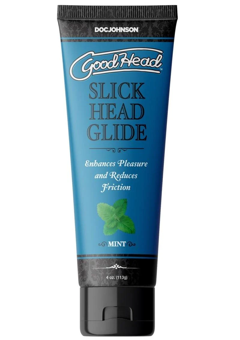 Good Head Slick Head Glide Mint Flavored Lube - Image 2