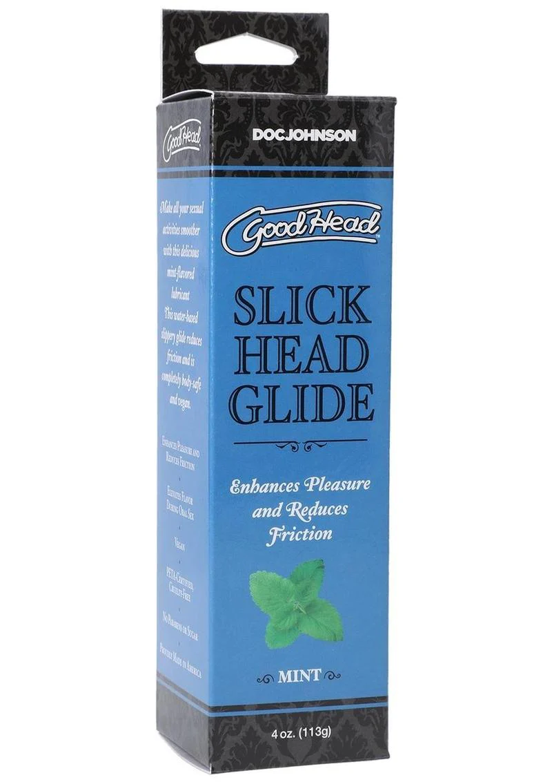 Good Head Slick Head Glide Mint Flavored Lubricant - Image 2