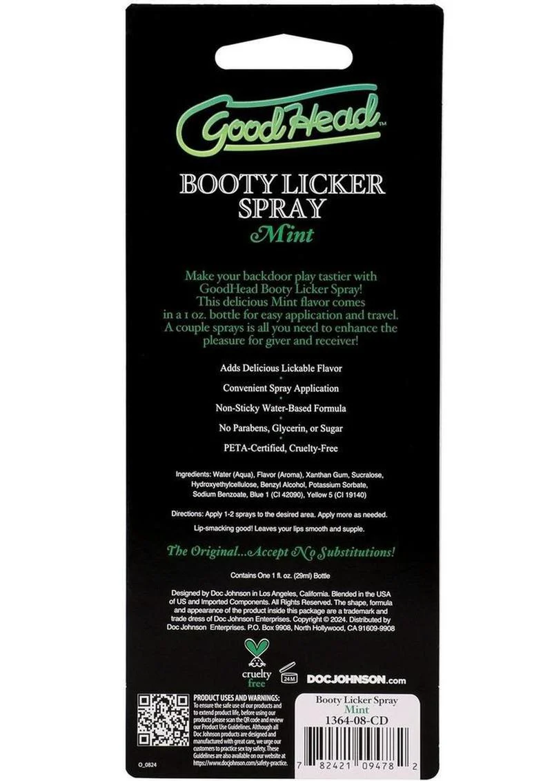 GoodHead Booty Licker Spray Mint - Image 4