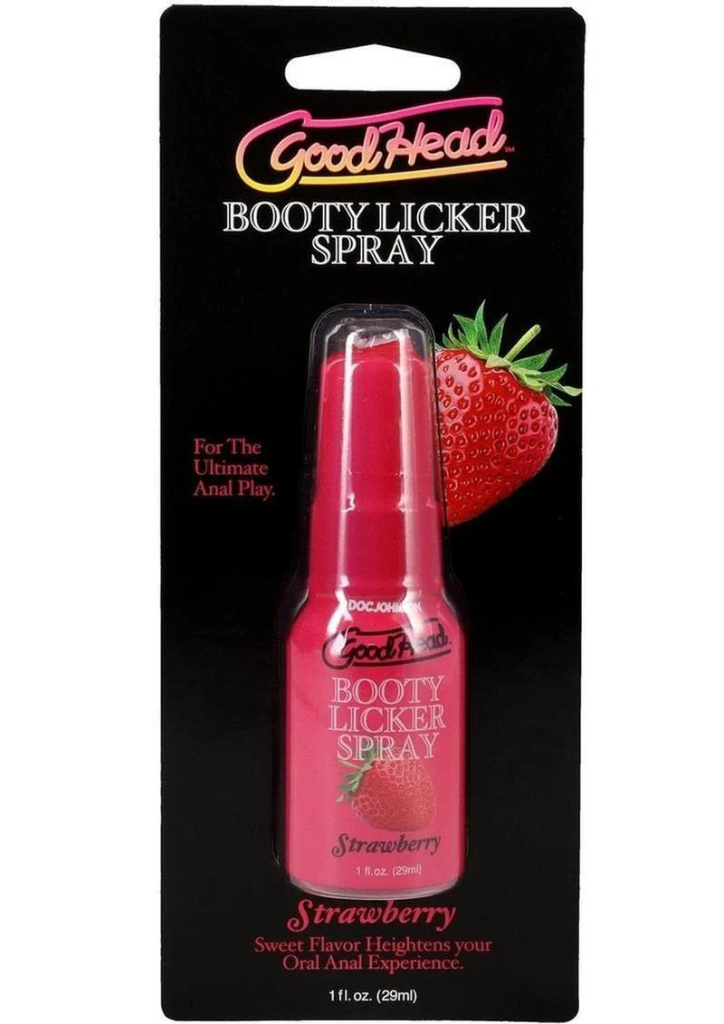 GoodHead Booty Licker Spray Strawberry - Image 3