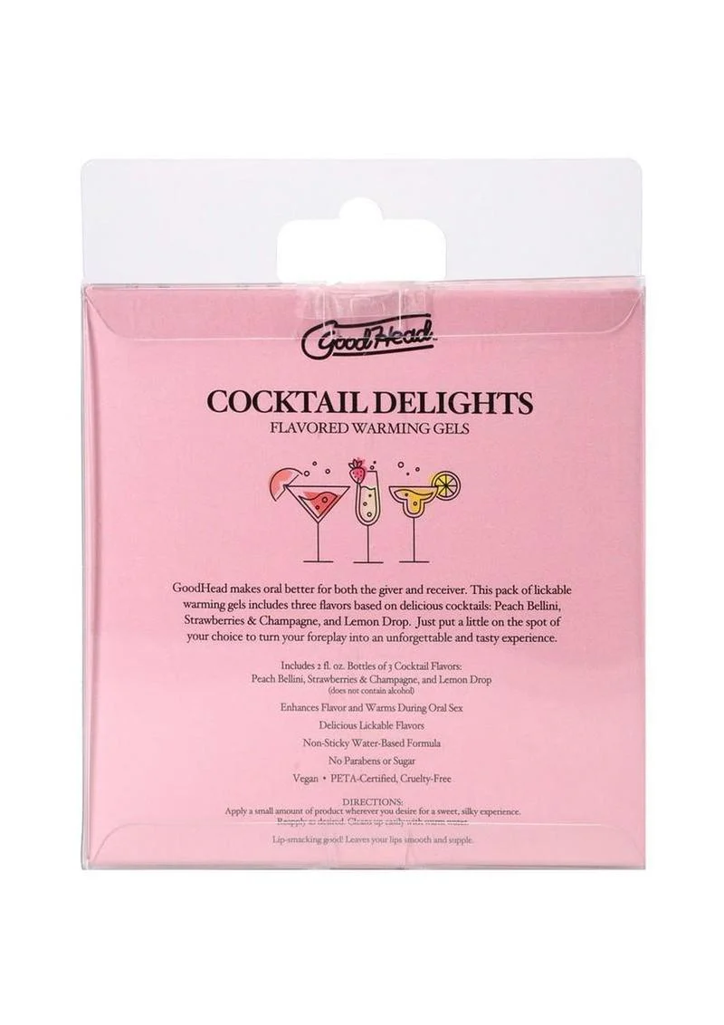 GoodHead Cocktail Delights Pack Flavored Gels - Image 3