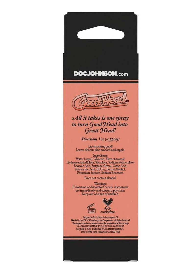 GoodHead Juicy Head Cocktails Dry Mouth Spray - Image 2