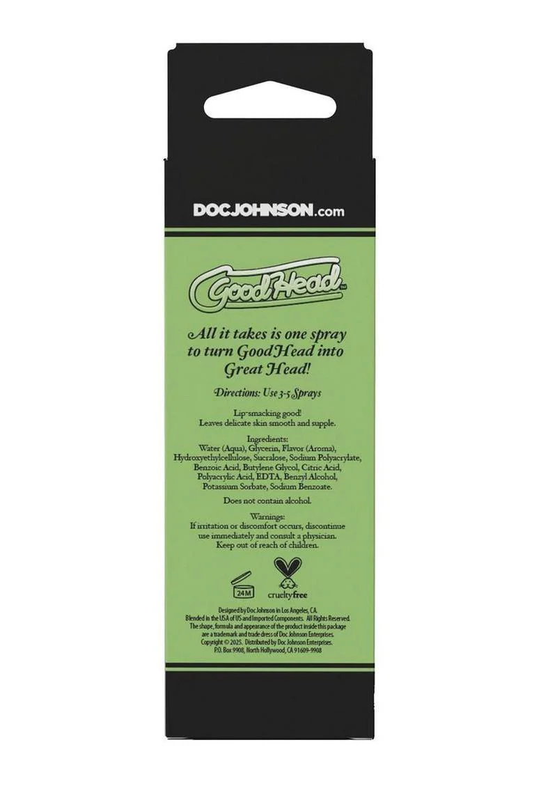 GoodHead Juicy Head Cocktails Dry Mouth Spray - Image 3