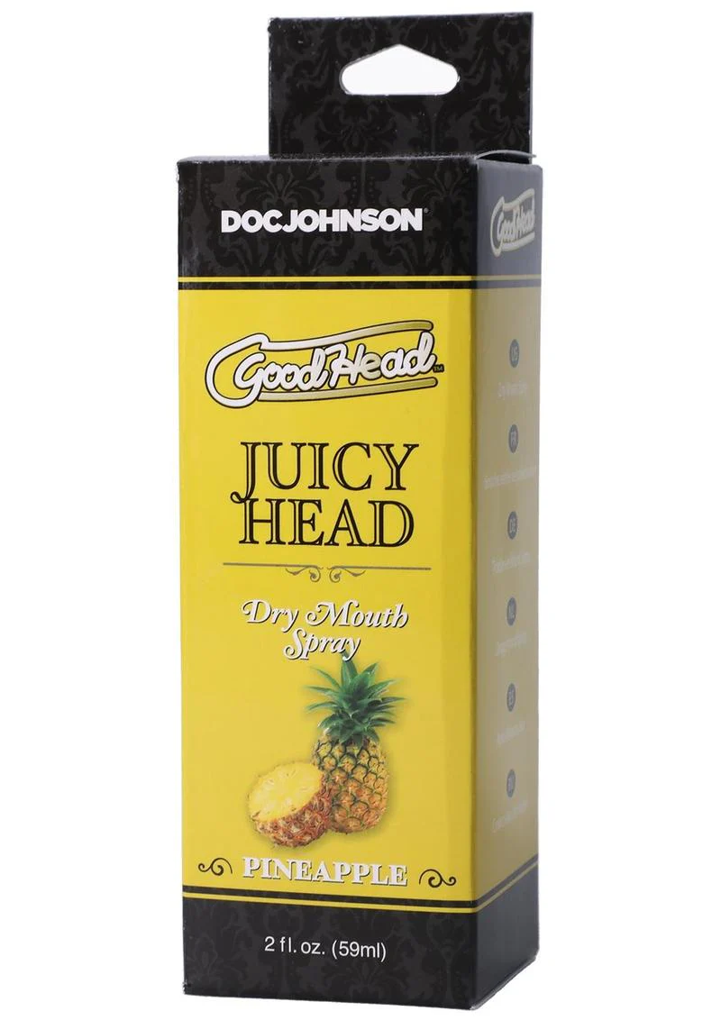 GoodHead Juicy Head Dry Mouth Spray Pineapple - Image 2