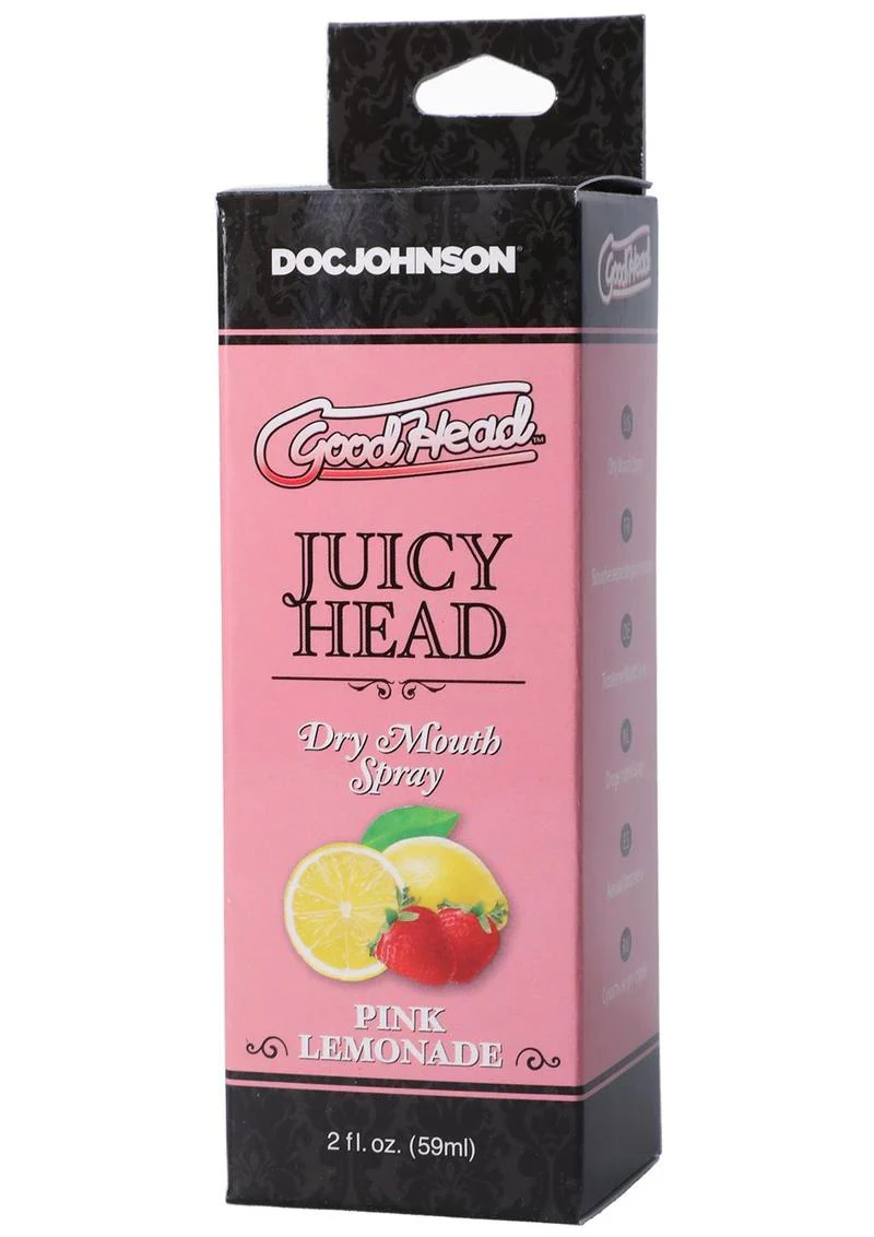 GoodHead Juicy Head Dry Mouth Spray Pink Lemonade - Image 2