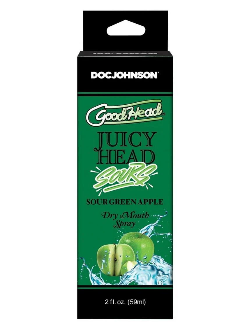 GoodHead Juicy Head Sour Green Apple Dry Mouth Spray - Image 2
