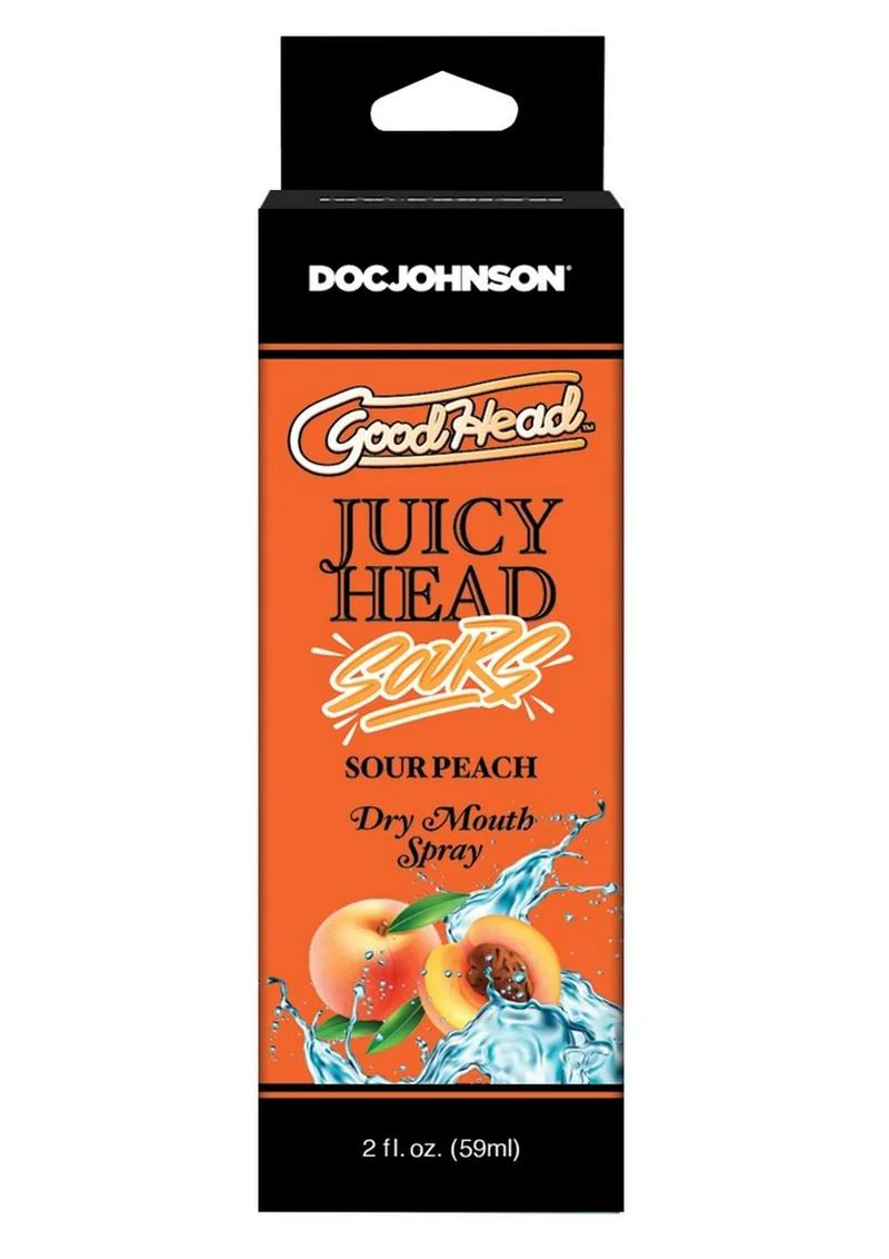 GoodHead Juicy Head Sour Peach Dry Mouth Spray - Image 2