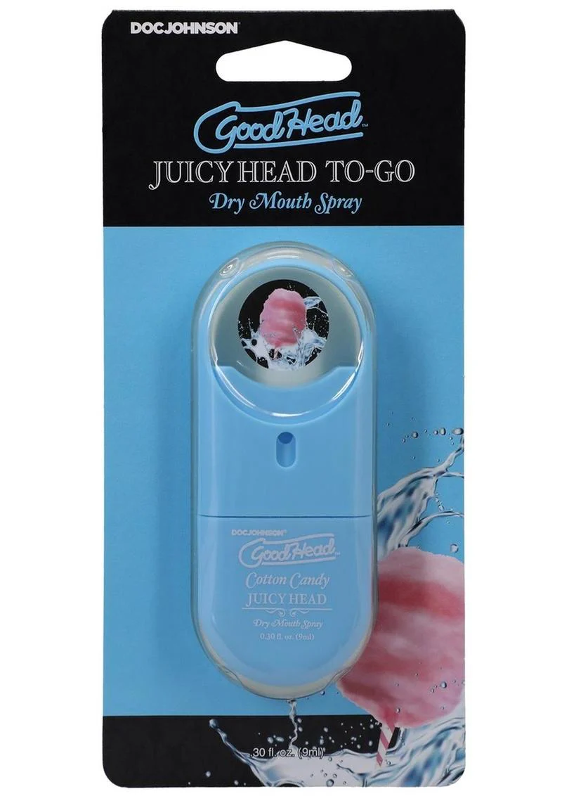 GoodHead Juicy Head To Go Dry Mouth Spray Cotton Candy - Image 3