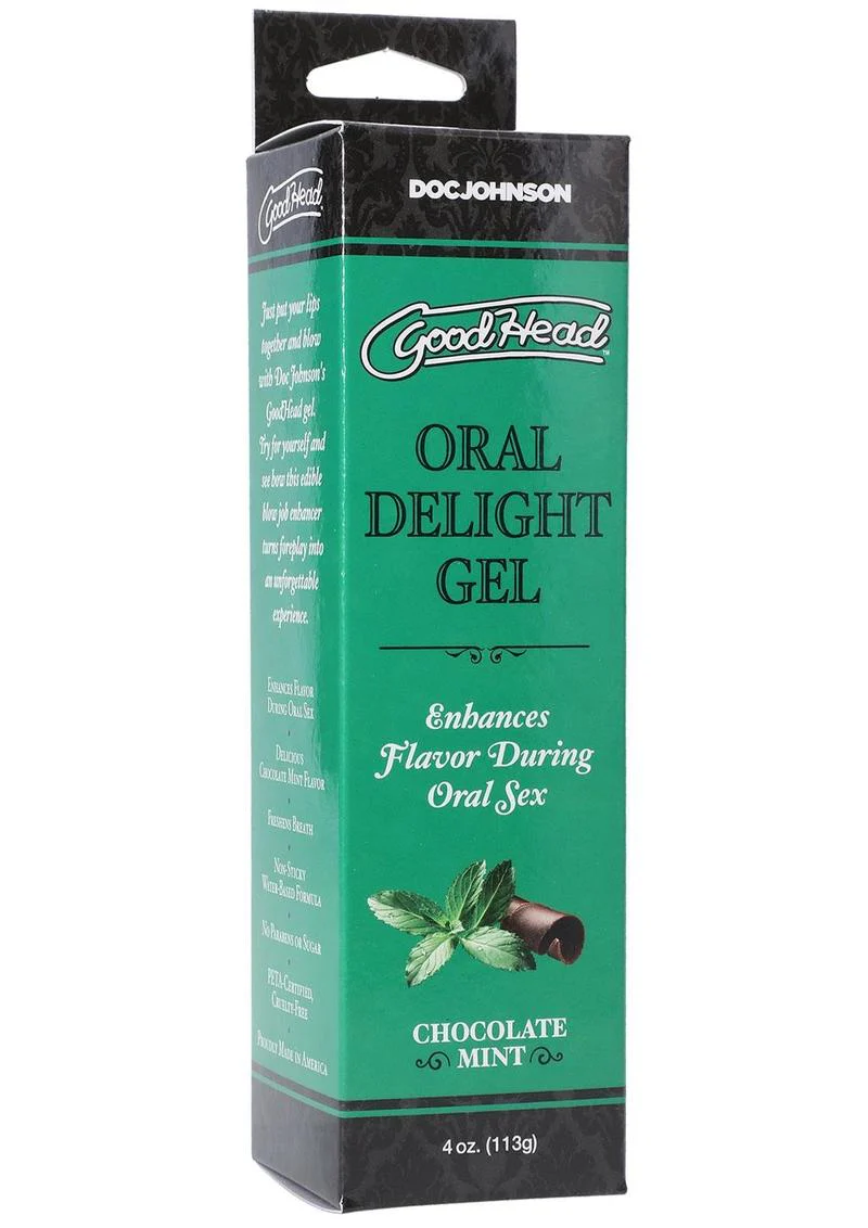 GoodHead Oral Delight Gel Chocolate Mint Flavor for Oral Pleasure - Image 2