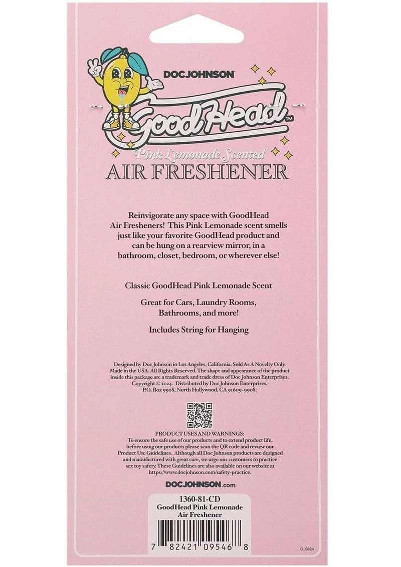 GoodHead Pink Lemonade Scented Air Freshener - Image 3