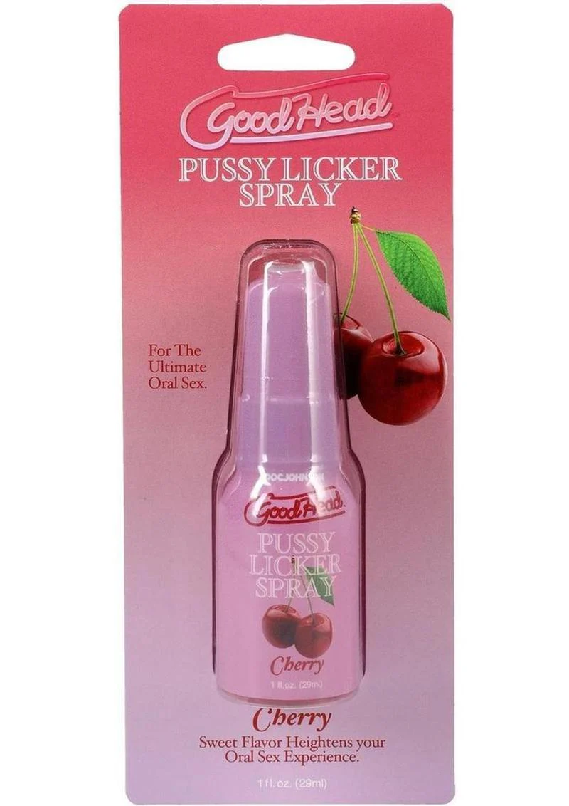 GoodHead Pussy Licker Spray Cherry Flavor - Image 3