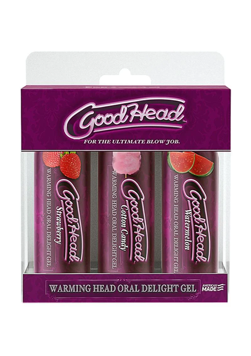 GoodHead Warming Head Oral Delight Gel Pack Assorted - Image 2