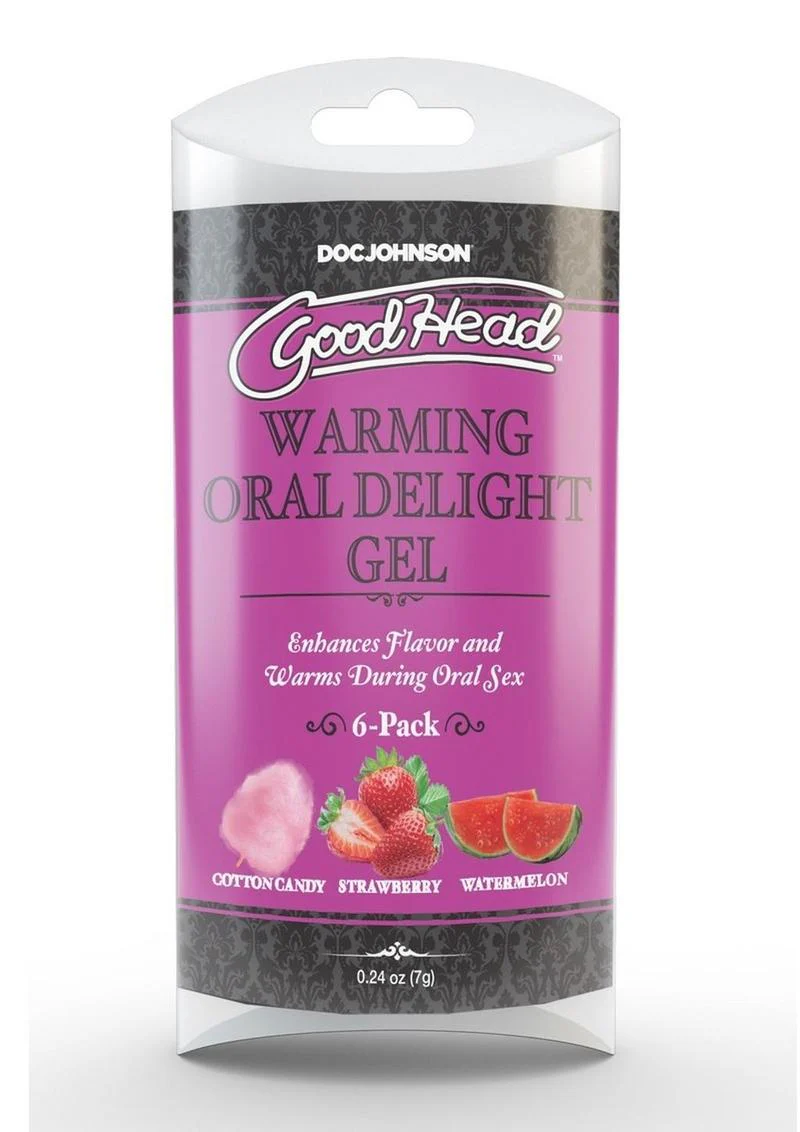 Goodhead Warming Oral Delight Gel Multi Flavor Pack - Image 2
