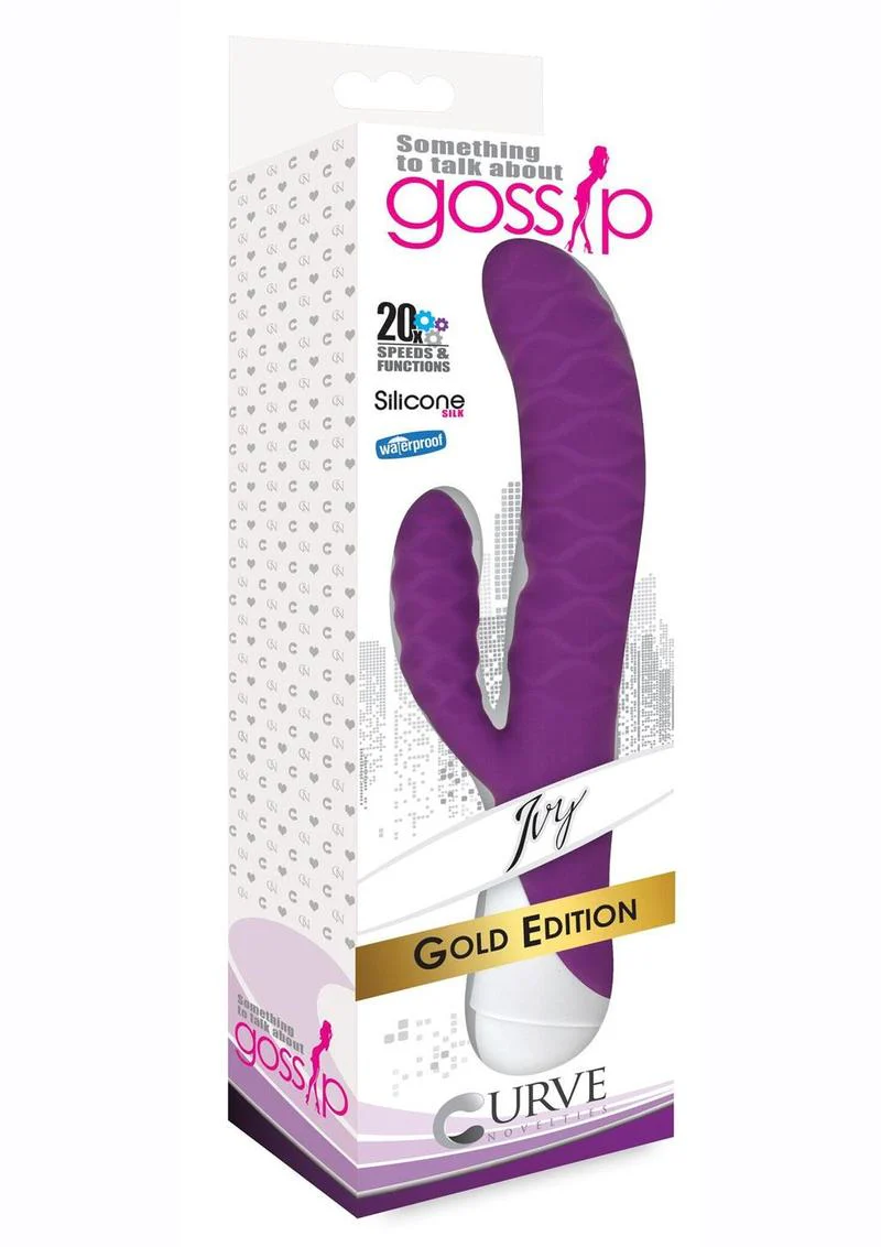 Gossip 20x Wavy Silicone Rabbit Vibrator - Image 6