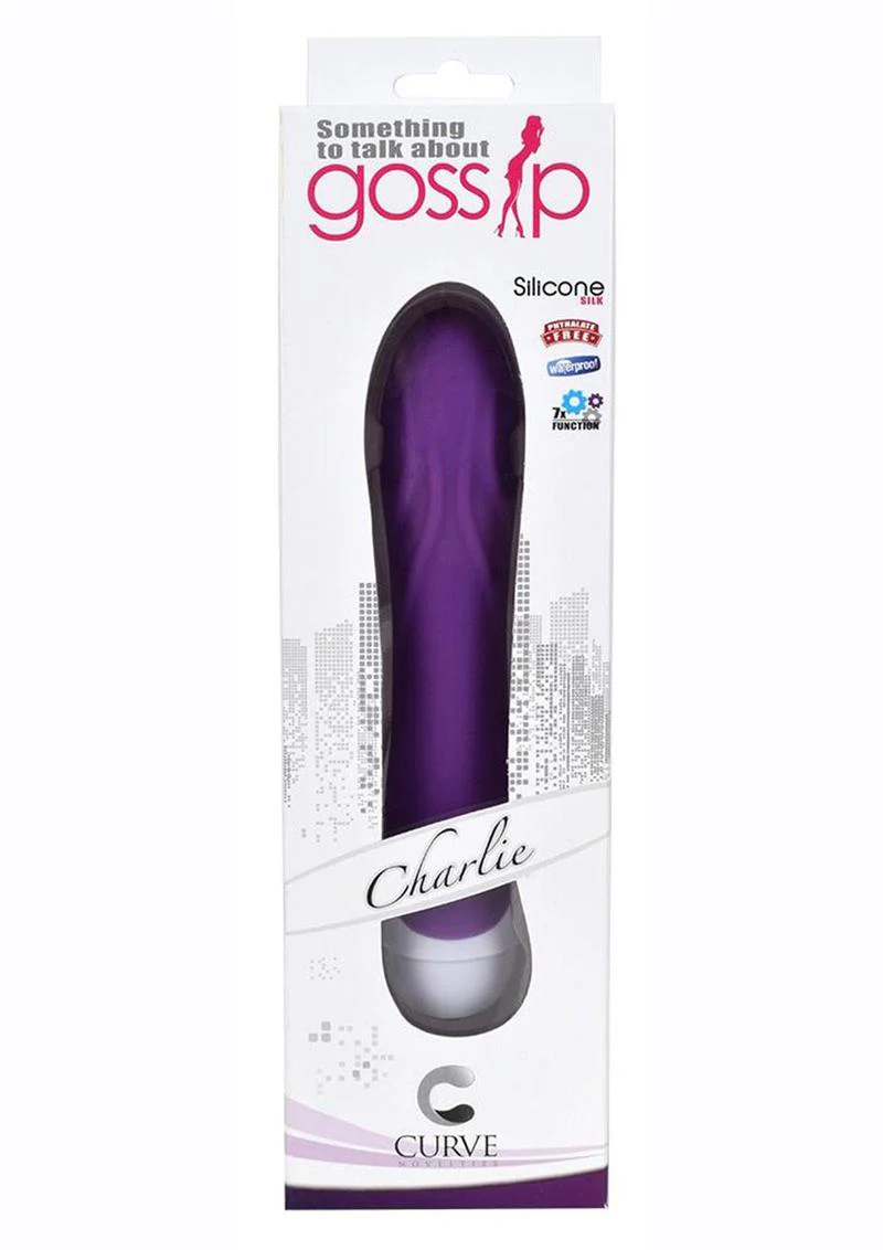 Gossip Charlie 7-Function And Waterproof Silicone Vibrator - Image 5