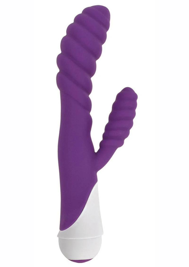 Gossip Diana 20x Rippled Silicone Rabbit Vibrator - Image 3