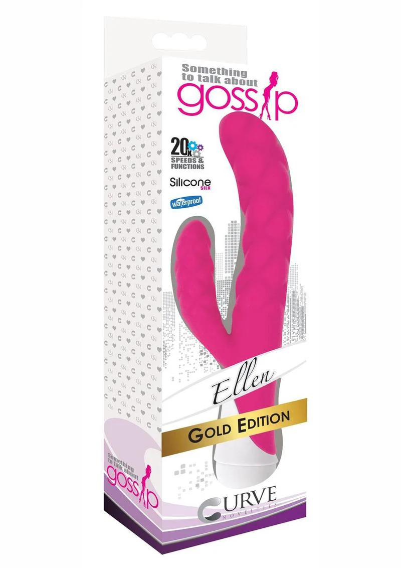 Gossip Ellen 20x Silicone Rabbit Vibrator - Image 4
