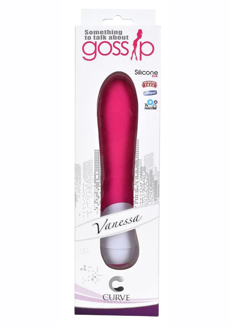 Gossip Vanessa 7-Function Curve Collection Silicone Vibrator - Image 4
