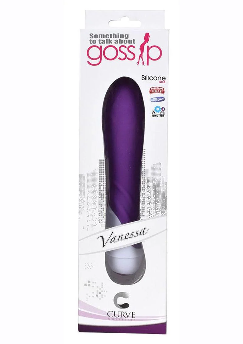 Gossip Vanessa 7-Function Curve Collection Silicone Vibrator - Image 6