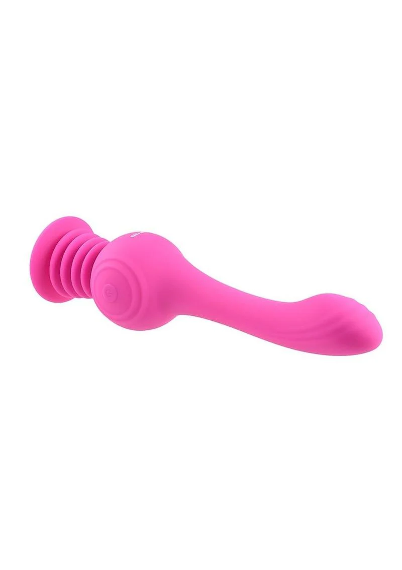Gyro Vibe Rechargeable Silicone Vibrator - Image 2