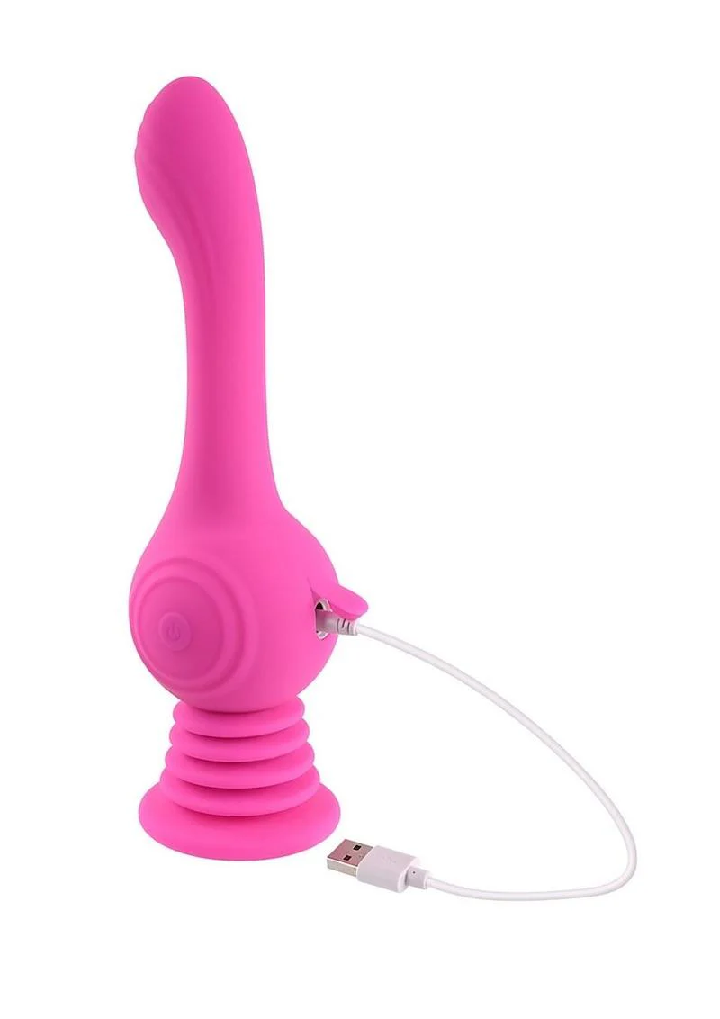 Gyro Vibe Rechargeable Silicone Vibrator - Image 3