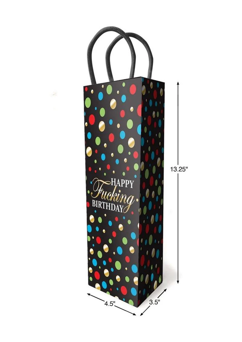 Happy Fucking Birthday Gift Bag Fun And Cheeky Party Accessory - Image 2