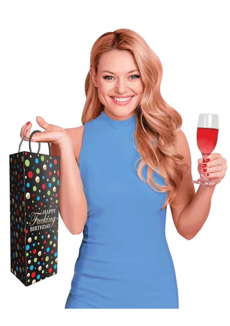 Happy Fucking Birthday Gift Bag Fun And Cheeky Party Accessory - Image 3