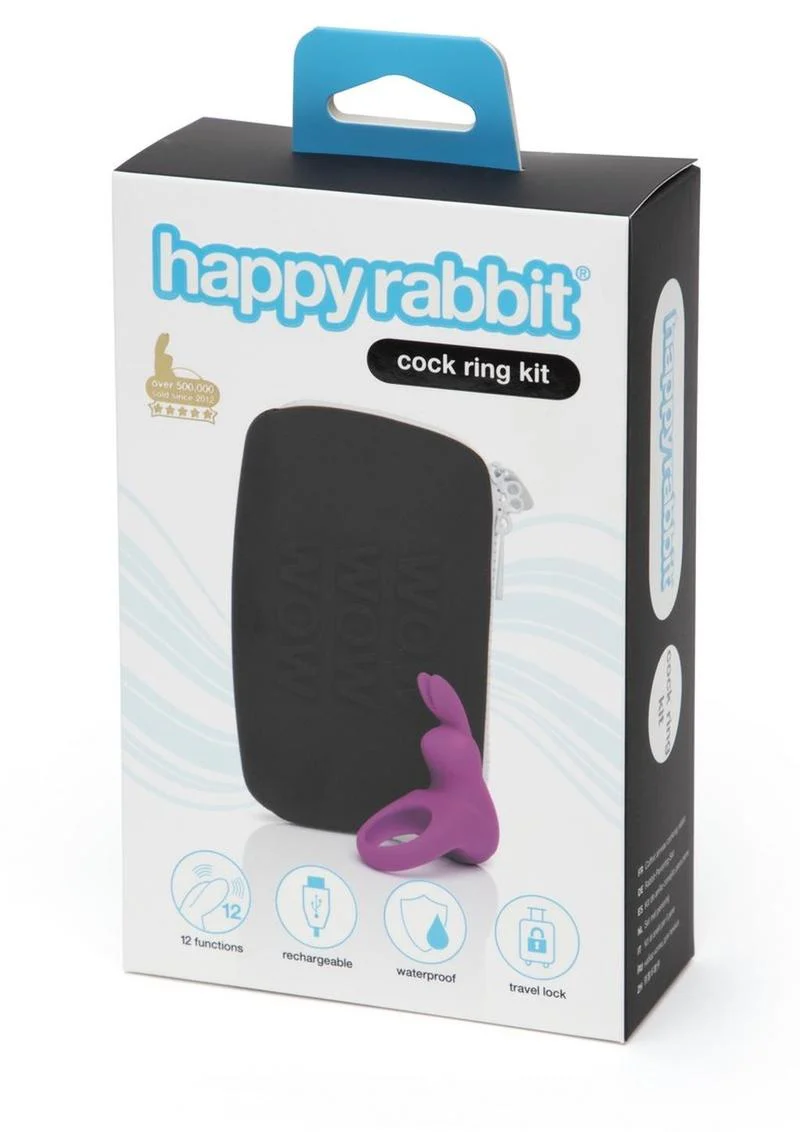 Happy Rabbit Rechargeable Cock Ring Kit - Image 2