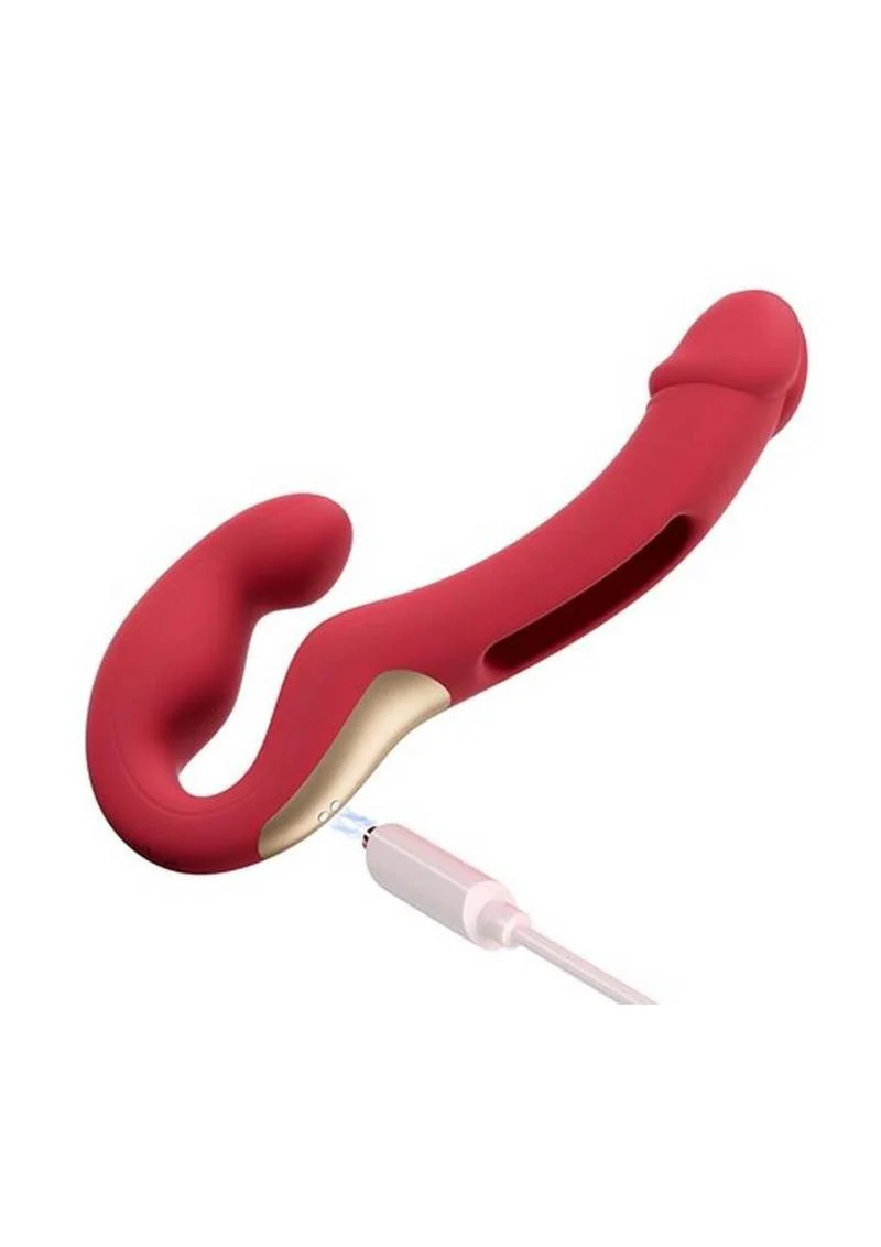 Harmony Duo App-Controlled Rechargeable Silicone Strapless Strap-On - Image 6