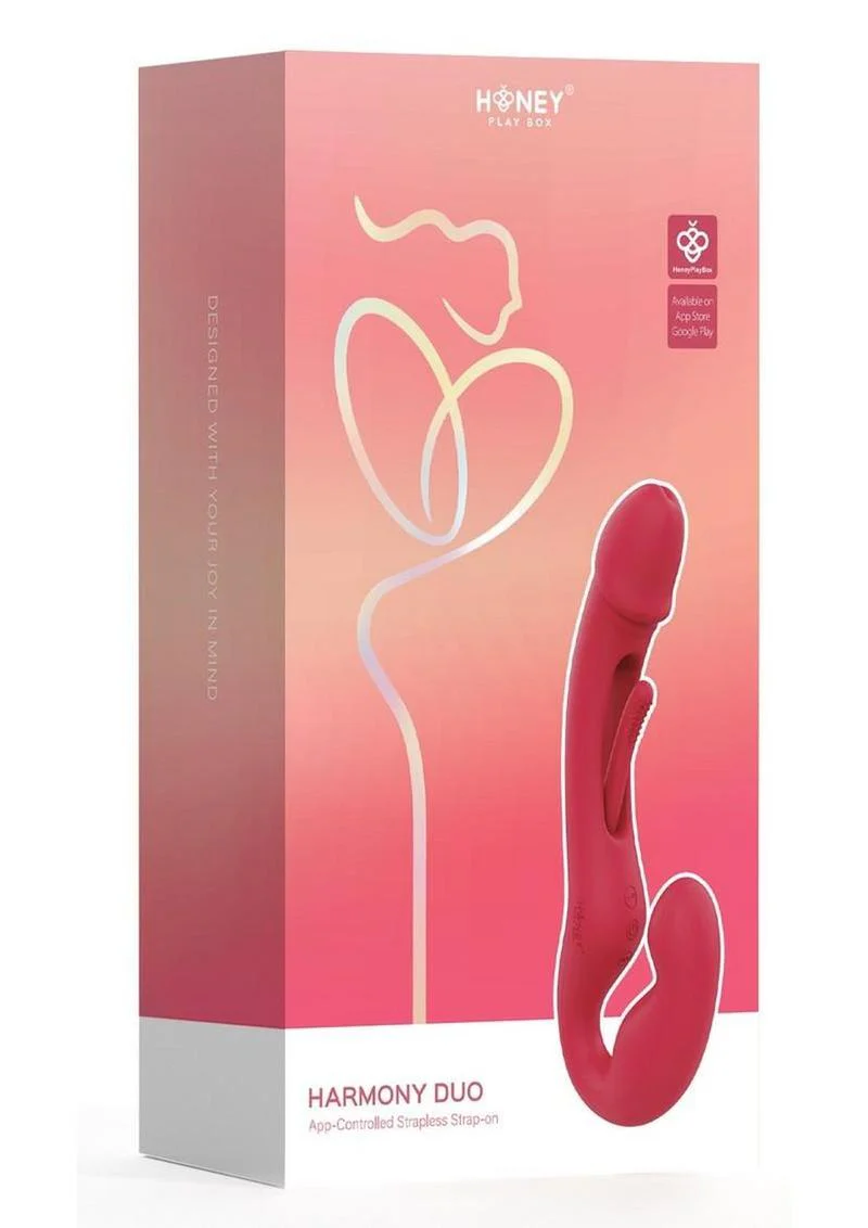 Harmony Duo App-Controlled Rechargeable Silicone Strapless Strap-On - Image 8