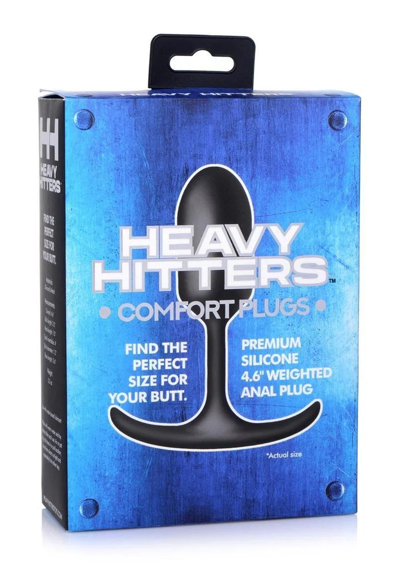 Heavy Hitters Comfort Plug Silicone Weighted Anal Plug - Image 13