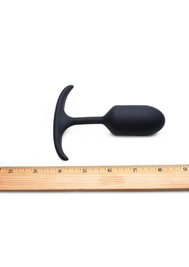 Heavy Hitters Comfort Plug Silicone Weighted Anal Plug - Image 2