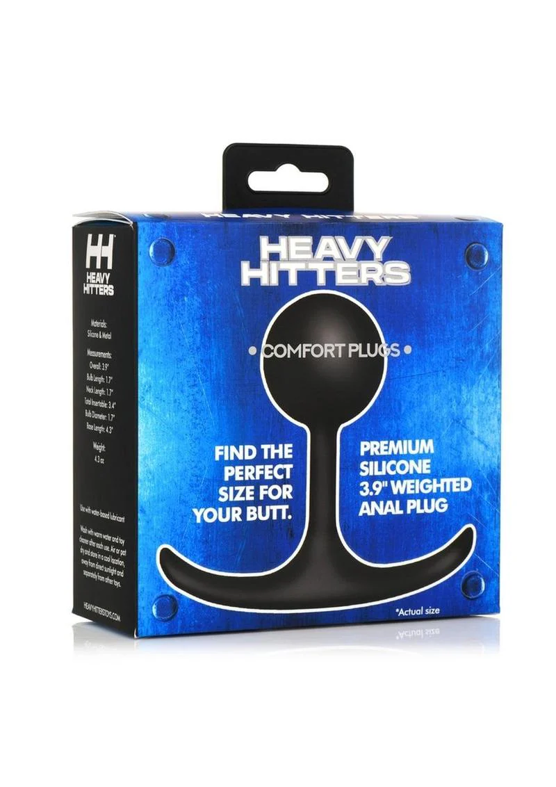 Heavy Hitters Comfort Plugs 4.3 Inch Weighted Silicone - Image 10