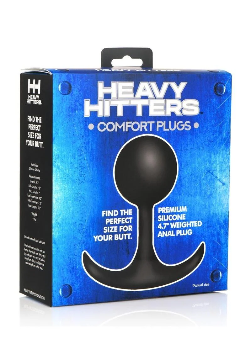 Heavy Hitters Comfort Plugs 4.3 Inch Weighted Silicone - Image 12