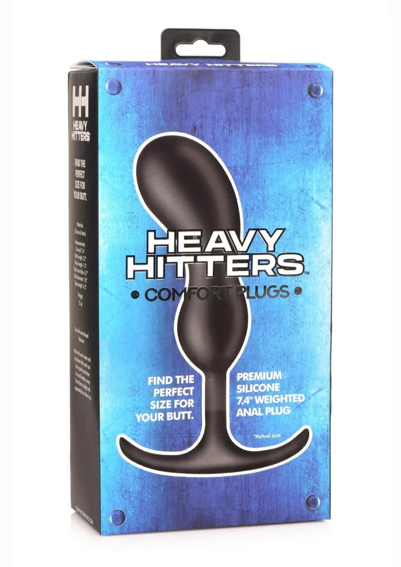 Heavy Hitters Comfort Plugs 8.2 Inch Weighted Silicone - Image 14