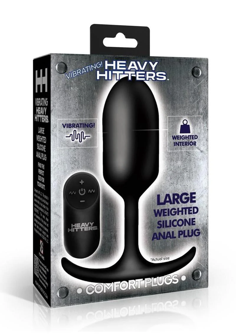 Heavy Hitters Vibrating Weighted Anal Plug - Image 4