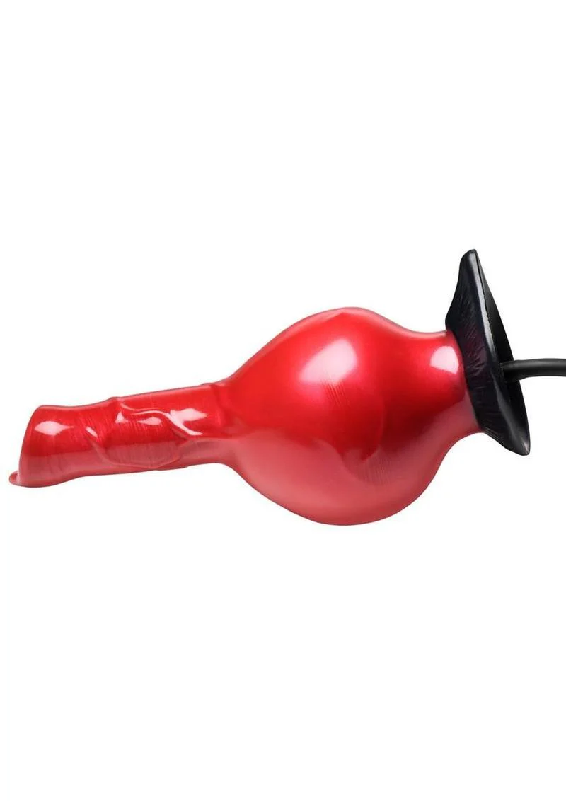 Hell Hound Inflatable Silicone Dildo - Image 2